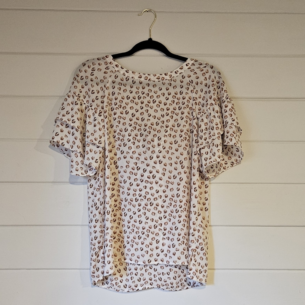 LOFT Floral Blouse (S)